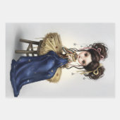 Whimsical Dark Circus Doll Geschenkpapier Set (Vorderseite 3)