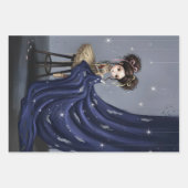 Whimsical Dark Circus Doll Geschenkpapier Set (Vorderseite 2)