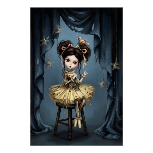 Whimsical Dark Circus Doll Poster (Vorderseite)