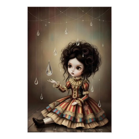 Whimsical Dark Circus Doll Poster (Vorderseite)