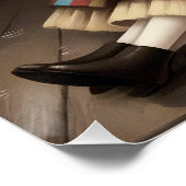 Whimsical Dark Circus Doll Poster (Ecke)