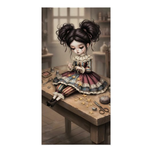 Whimsical Dark Circus Doll Poster (Vorderseite)