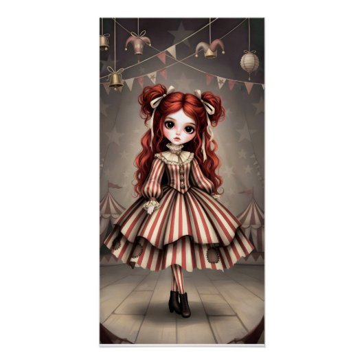 Whimsical Dark Circus Doll Poster (Vorderseite)