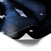 Whimsical Dark Circus Doll Poster (Ecke)