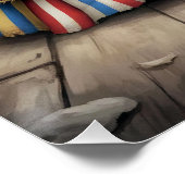 Whimsical Dark Circus Doll Poster (Ecke)