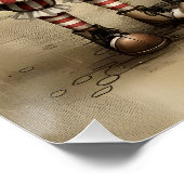 Whimsical Dark Circus Doll Poster (Ecke)