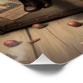 Whimsical Dark Circus Doll Poster (Ecke)