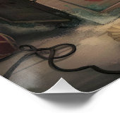 Whimsical Dark Circus Doll Poster (Ecke)