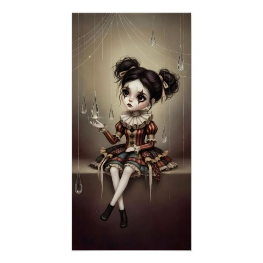Whimsical Dark Circus Doll Poster (Vorderseite)