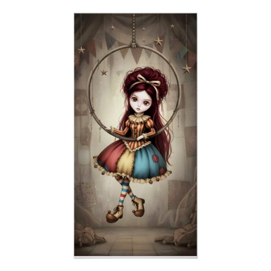 Whimsical Dark Circus Doll Poster (Vorderseite)
