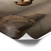 Whimsical Dark Circus Doll Poster (Ecke)