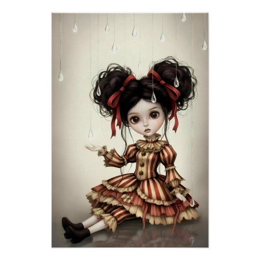 Whimsical Dark Circus Doll Poster (Vorderseite)