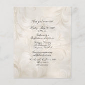 Whimsical Dark Skin Bride Groom Wedding Arch (Rückseite)