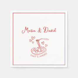 Whimsical das ist eine gewöhnliche italienische Ho Serviette