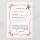 Whimsical Dear Santa Letter - Christmas Wish List (Vorderseite)
