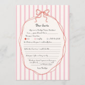 Whimsical Dear Santa Wish List for Kids (Vorderseite)