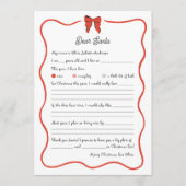 Whimsical Dear Santa Wish List for Kids (Vorderseite)