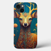 Whimsical Deer Fantasy Art Case-Mate iPhone Hülle (Rückseite)