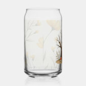 Whimsical Deer & Hedgehog Printed Can Glass Dosenglas (Rechts)
