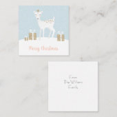 Whimsical Dei Christmas Mitteilungskarte (Vorne/Hinten)