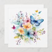 Whimsical Delights: verzauberter Garten Geburtstag (Vorne/Hinten)