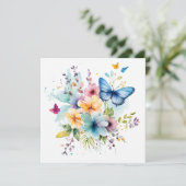 Whimsical Delights: verzauberter Garten Geburtstag (Stehend Vorderseite)