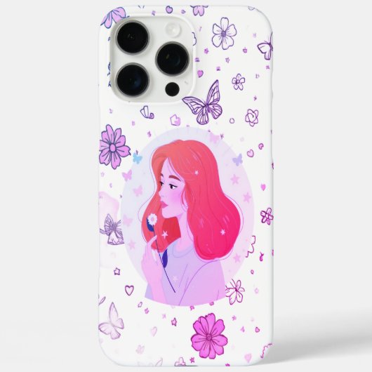 Whimsical Design - Colorful iPhone Case (Rückseite)