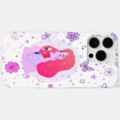 Whimsical Design - Colorful iPhone Case (Rückseite (Horizontal))