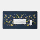 Whimsical Desk Mat (Doodle - von Hand gezeichnet) Schreibtischunterlage (Tastatur & Maus)