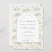 Whimsical Dinosaur Baby Shower Einladung (Vorderseite)