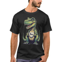Whimsical Dinosaur Grafisches T-Shirt