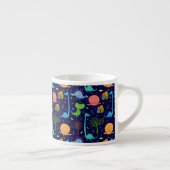 Whimsical Dinosaurier Kid-Size-Tasse Espressotasse (Rechts)