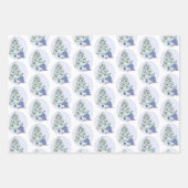 Whimsical Dog Christmas Geschenkpapier Set (Vorderseite)