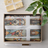 Whimsical Dog Images DIY Decoupage Lesezeichen Cra Seidenpapier (Geschenk)