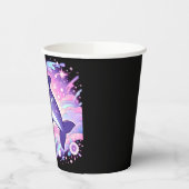 Whimsical Dolphin Baby Dusche Pappbecher (Links)