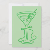 Whimsical Doodle A Tini Bit Older 21st Birthday Einladung (Rückseite)