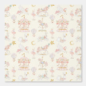 Whimsical Doodle Baby Jesus Manger Szene Tapete (Vorderseite)