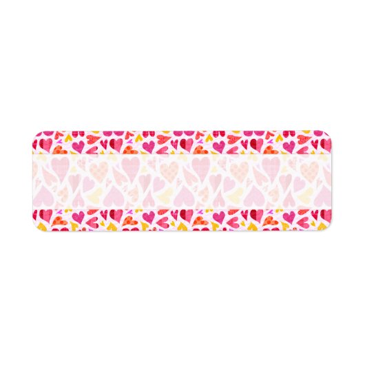 Whimsical Doodle Hörer mit Mustern und Textur (Vorne)