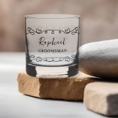 Whimsical Doodle Line Art Colour Wedding Whiskyglas