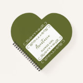 Whimsical Doodle Pad jedes farbenfrohe Mädchen Notizblock (Vorderseite)