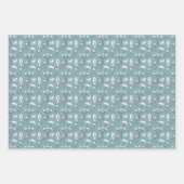 Whimsical Doodles French Geschenkpapier Set (Vorderseite 2)