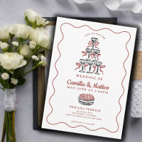 Whimsical Doodles Italian Wedding
