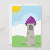 Whimsical Dragon Baby Boy Dusche Einladung (Rückseite)