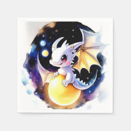 Whimsical Dragon Baby Dusche Serviette