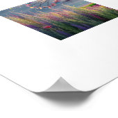 Whimsical Dragon Butterfly in Bloom: kompliziert Poster (Ecke)