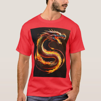 *Whimsical Dragon Dream - Watercolor Wash T-Shirt