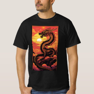 Whimsical Dragon Dreams Mystical T-Shirt Collectio