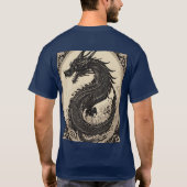 Whimsical Dragon Dreams T - Shirt Collection (Rückseite)