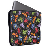 Whimsical Dragon Lovers Patterns Laptop Sleeve (Vorne Rechts)