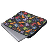 Whimsical Dragon Lovers Patterns Laptop Sleeve (Vorne Knopf)